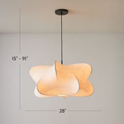 Havion Cocoon Pendant Lamp - Minimalist Polymer Shade with Adjustable Hanging